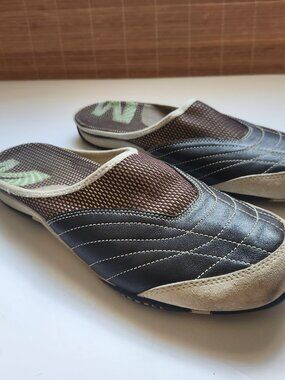 Merrell Slip-On Shoes – Women’s 9–9.5 Fit – Brown/Beige Mixed Material